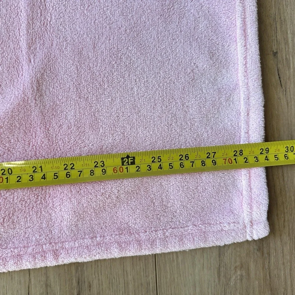 Circo Pink Elephant‎ Flower Baby Blanket Lovey Snuggle Cozy Fleece VTG 27x29